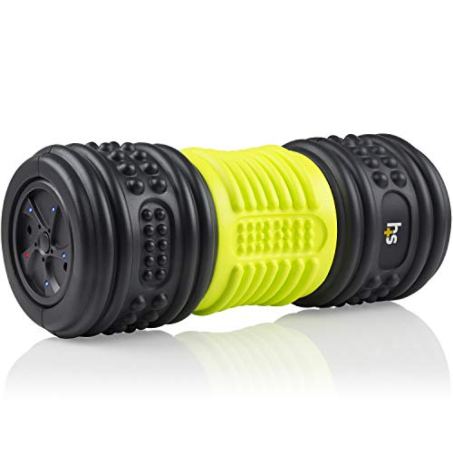 Foam Roller - HealthSmart 4-Speed Vibrating Exercise Roller Foam