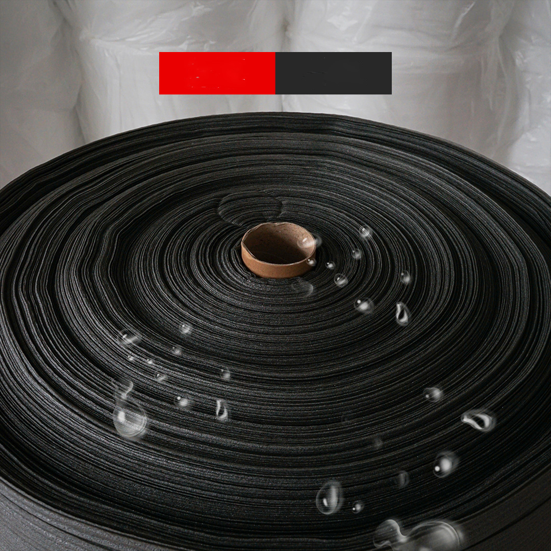 Foam Roller - 30/40CM Black EPE Pearl Cotton Roll