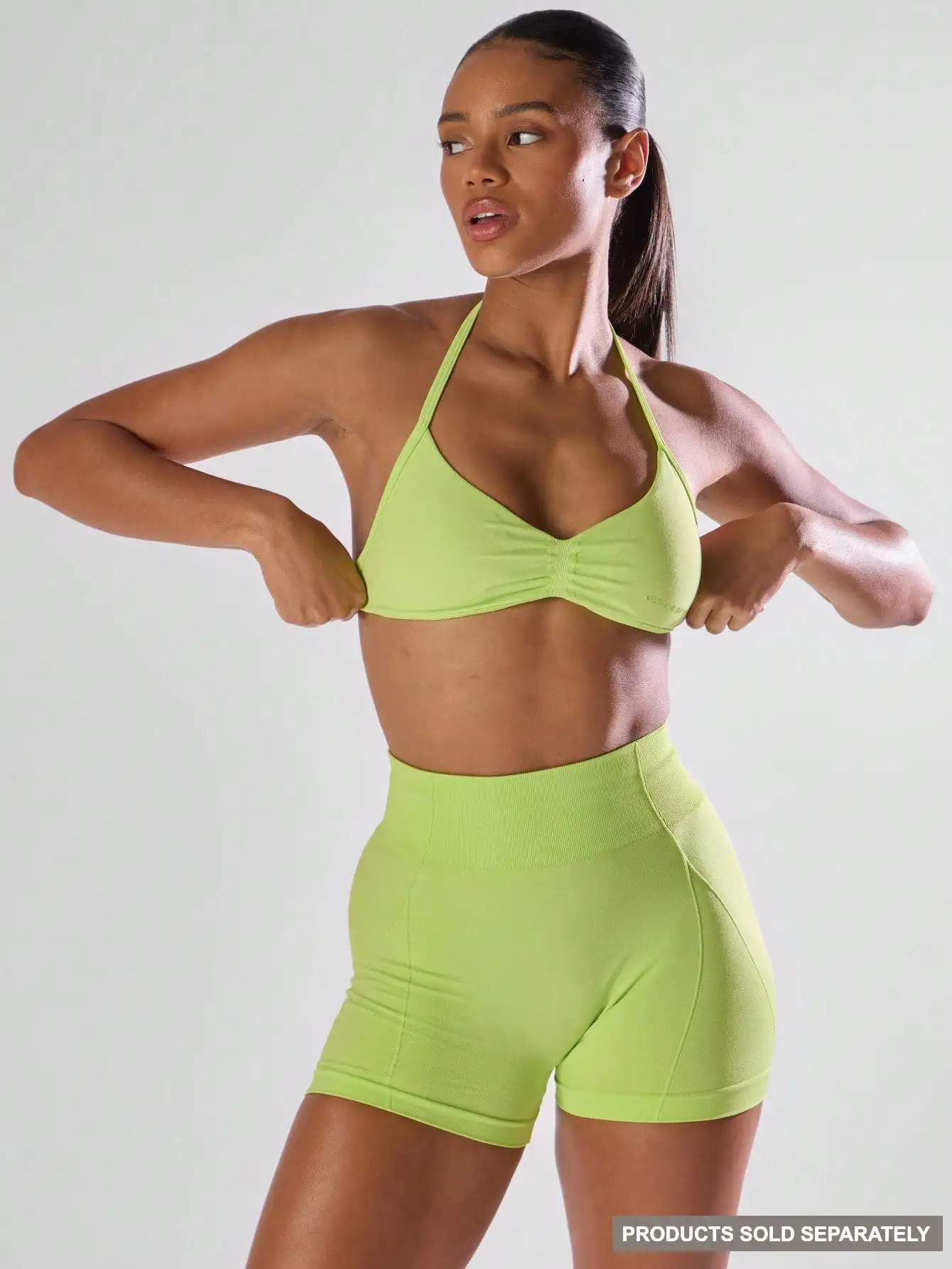 Yoga Fitness Fit Club - Sport Fitted Sports Bra Open Back