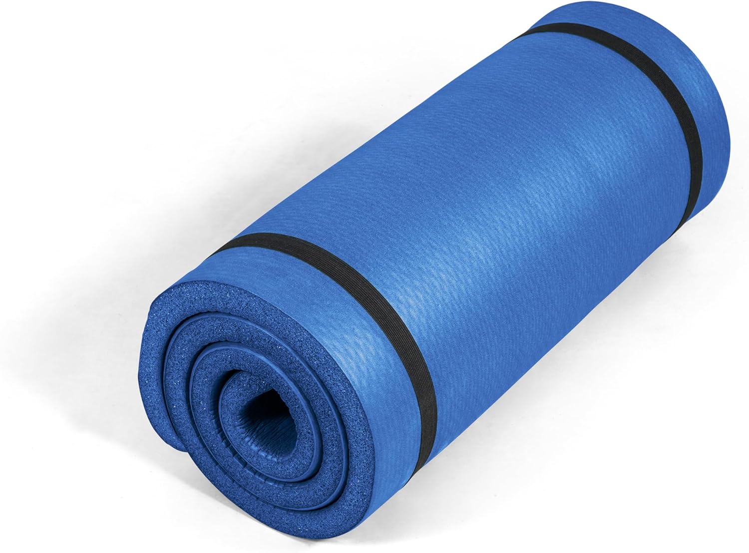 Thick Yoga Mat - 1-Inch Thick Yoga Mat, High-Density Non-Slip