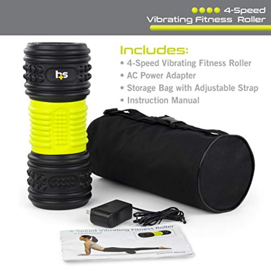 HealthSmart 4-Speed Vibrating  - Foam Roller avis et prix