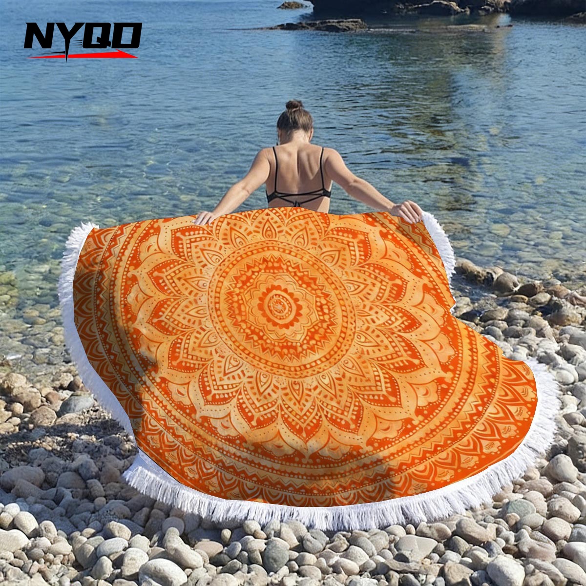 Mandala Round Beach Towels Sum - Thick Yoga Mat avis et prix