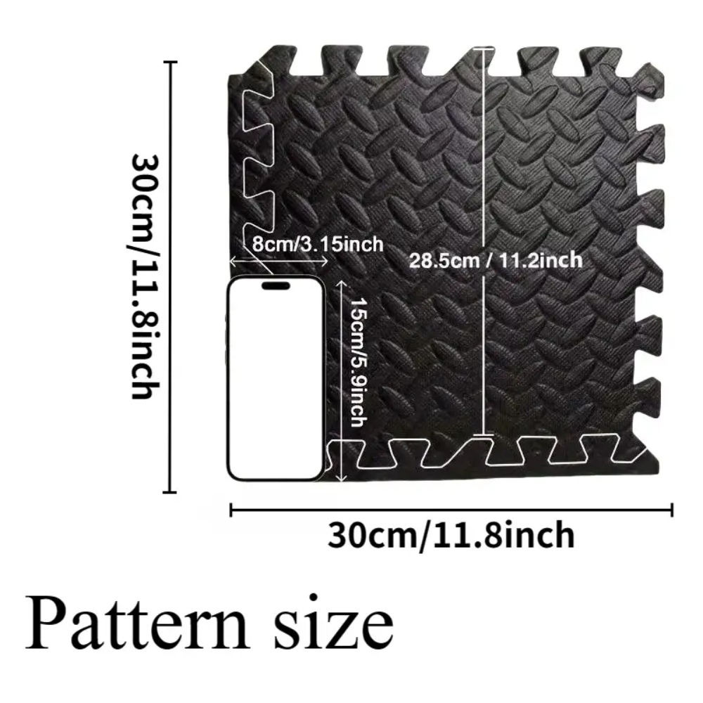 16 Piece Fitness Yoga Mat Soft - Gym Floor Mats avis et prix