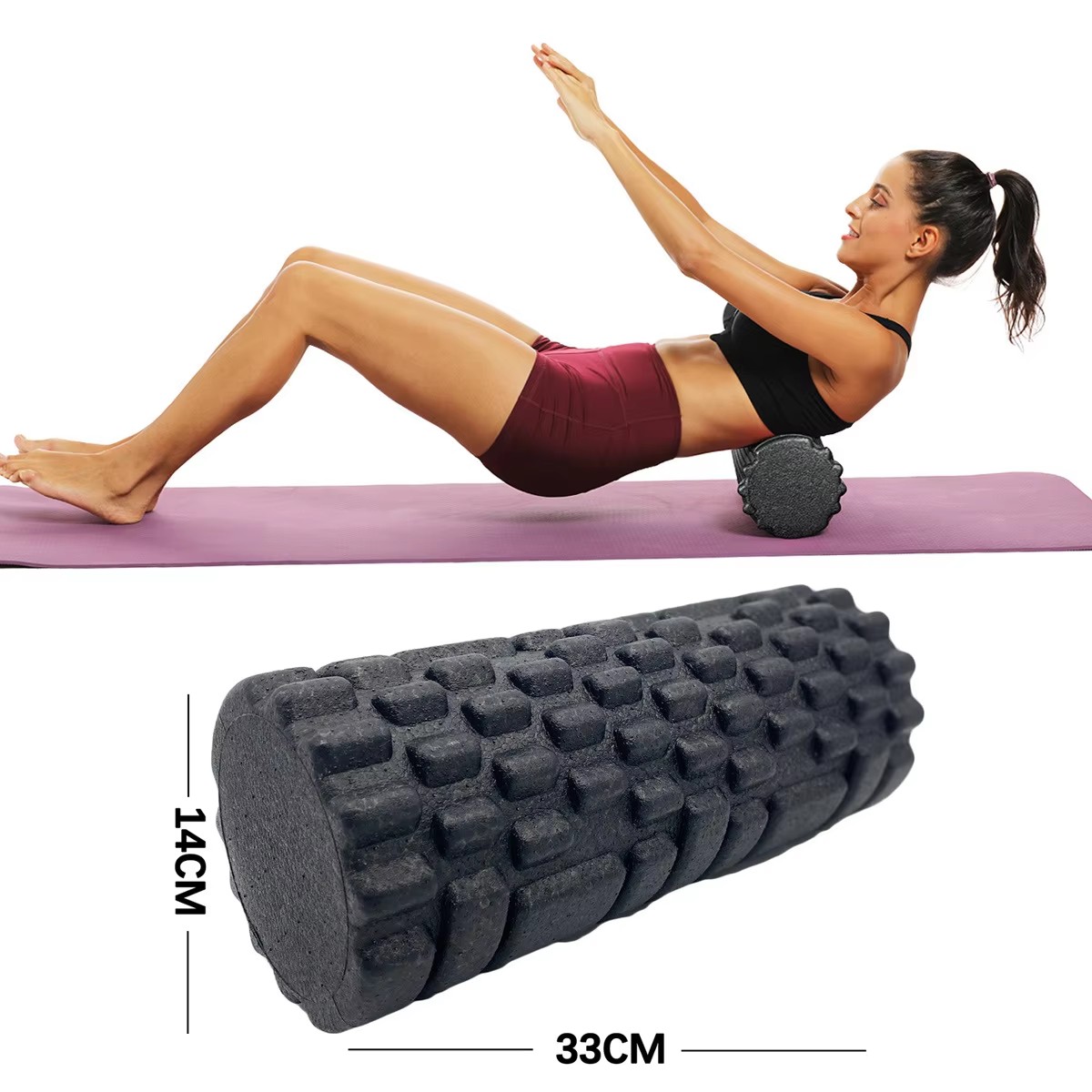 30/33cm Fitness Foam Roller Yo - Yoga Fitness Roller avis et prix