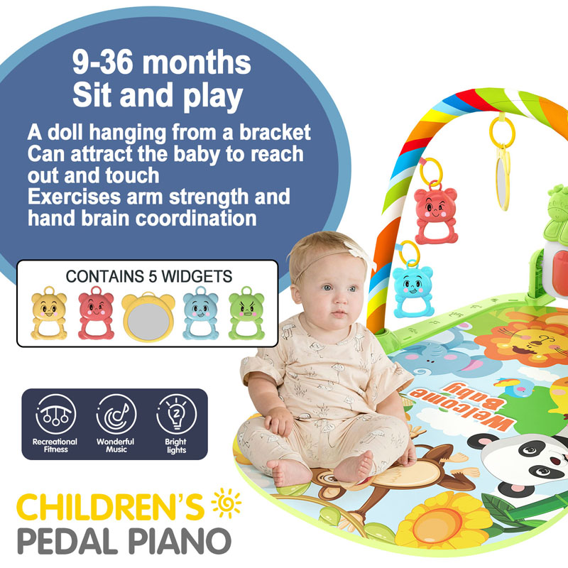 Baby Music Activity Gym Rug Pl - Gym Floor Mats avis et prix