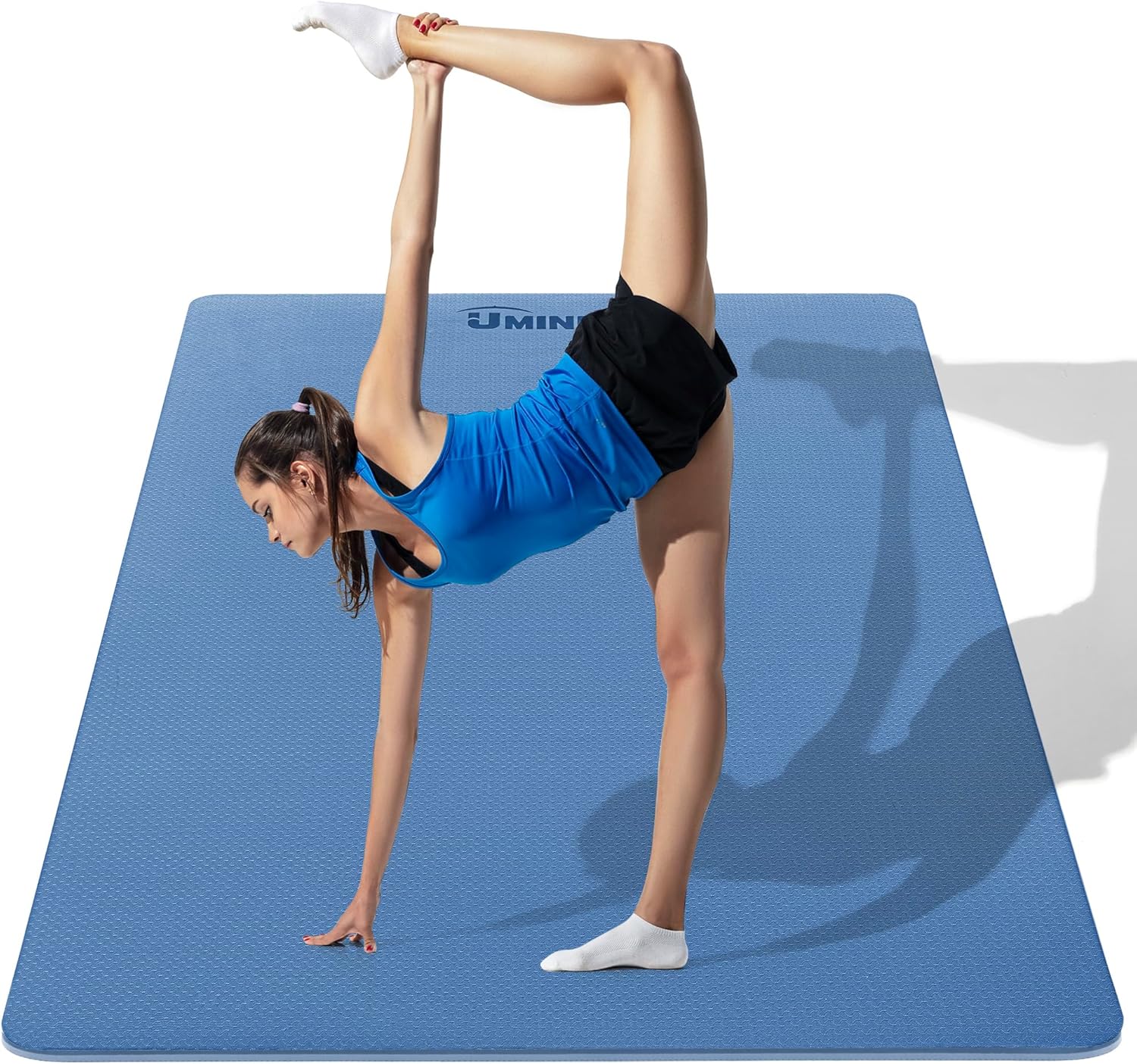 Large Yoga Mat 1/4 & 2/5 Inch  - Thick Yoga Mat avis et prix