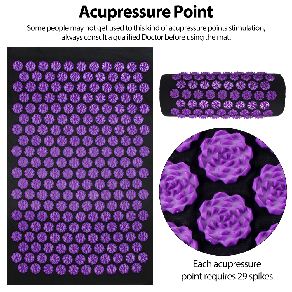 Acupressure Yoga Mat Kuznetsov - Gym Floor Mats avis et prix