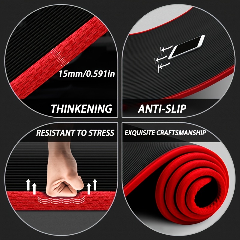 Yoga Mat Anti-skid Sports Fitn - Thick Yoga Mat avis et prix