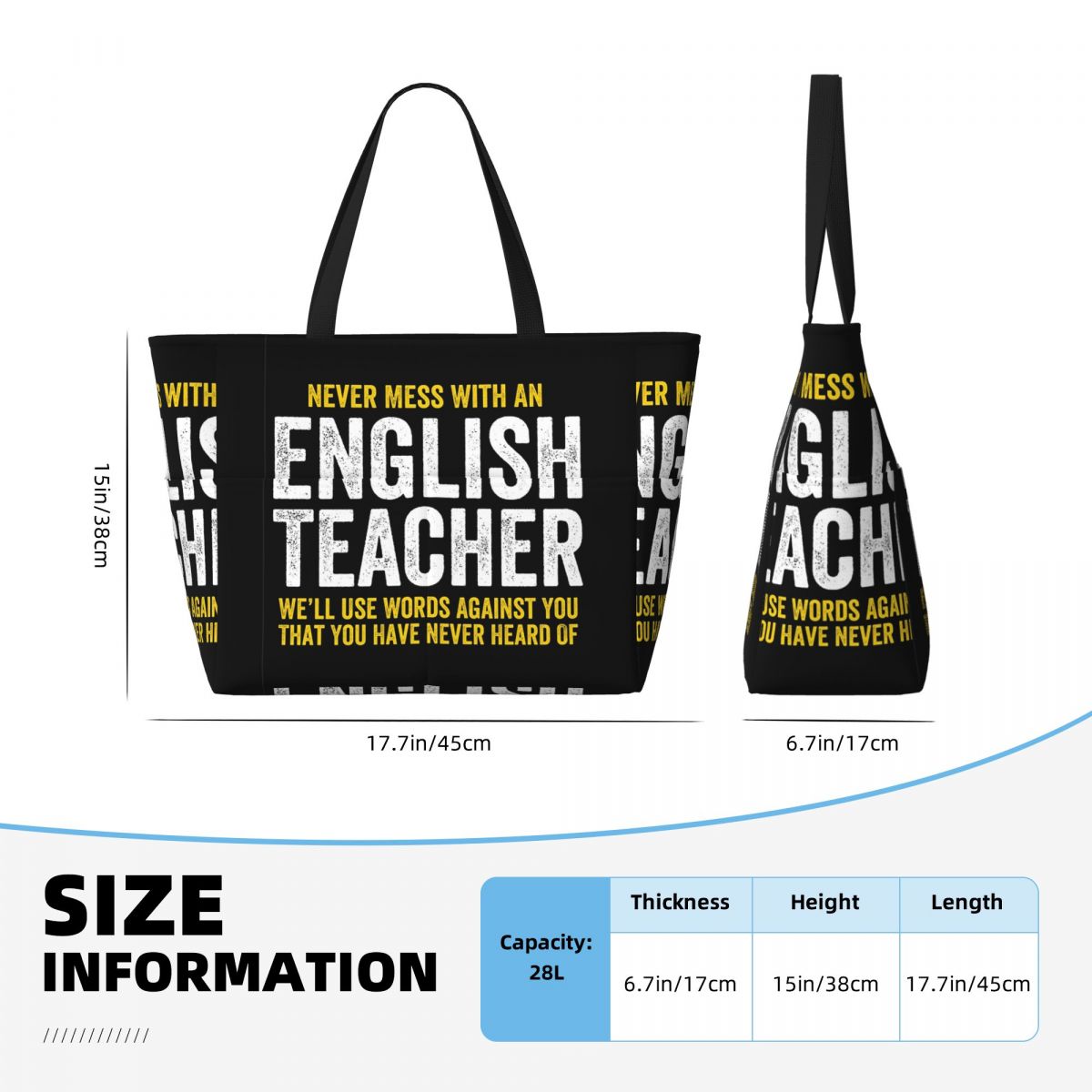 Never Mess With An English Tea - Yoga Fitness Teacher avis et prix