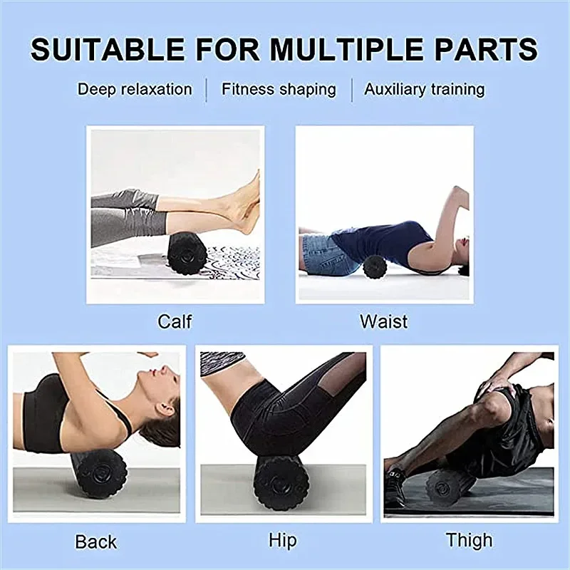 4-Speed Vibrating Electric Yog - Yoga Fitness Roller avis et prix