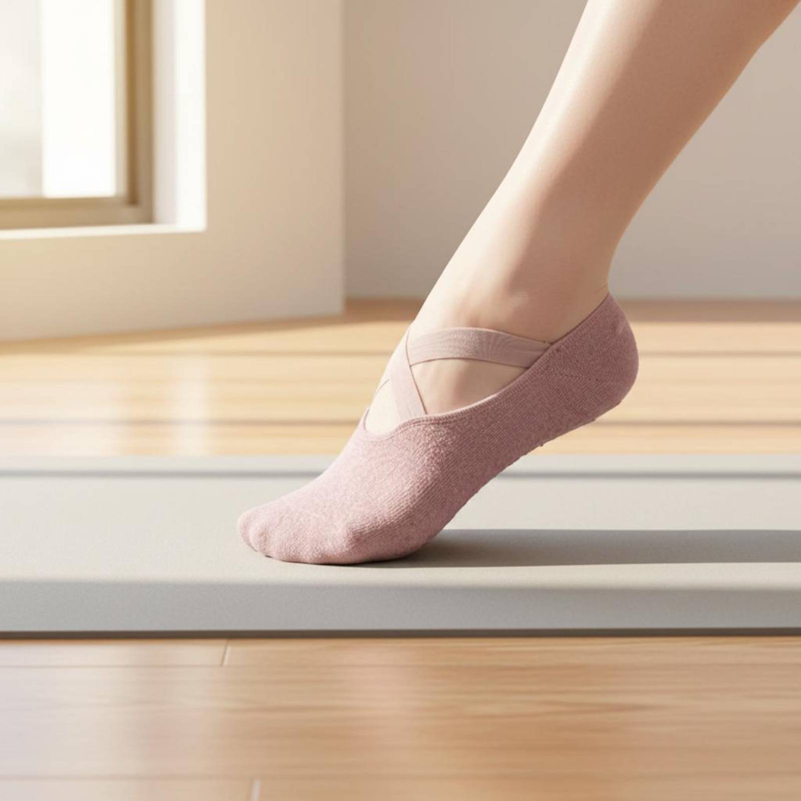 Non Slip Fitness Socks Breatha - Yoga And Fitness Studio avis et prix