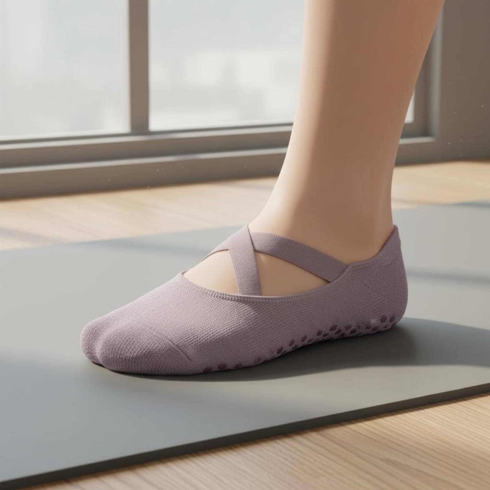 Non Slip Fitness Socks Breatha - Yoga And Fitness Studio avis et prix