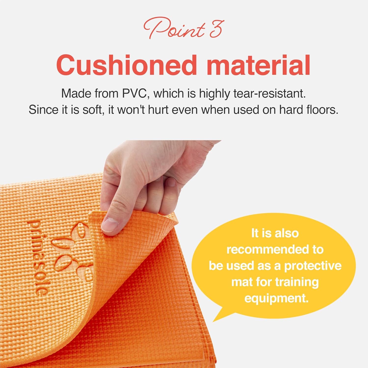 Folding Yoga Mat for Travel Pi - Thick Yoga Mat avis et prix