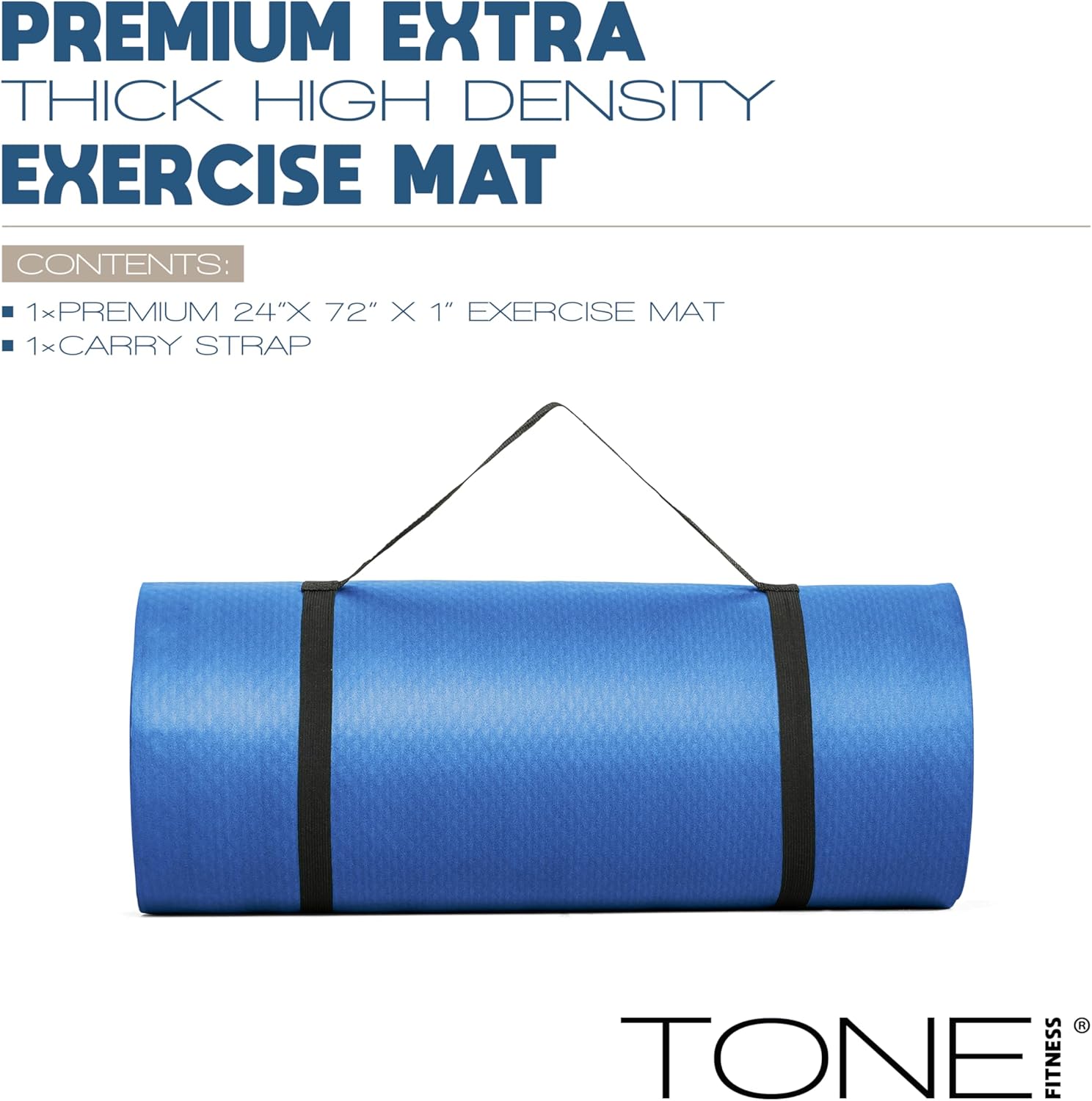 1-Inch Thick Yoga Mat, High-De - Thick Yoga Mat avis et prix