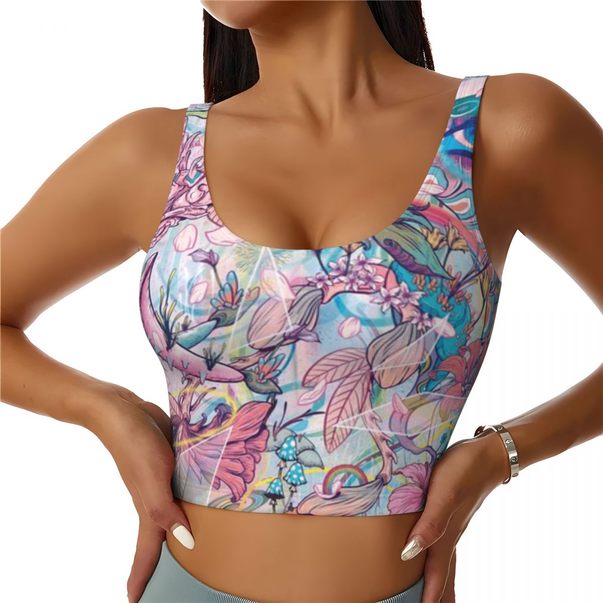 Maternity Yoga Top Flower Mant - Yoga Fitness Retreat avis et prix